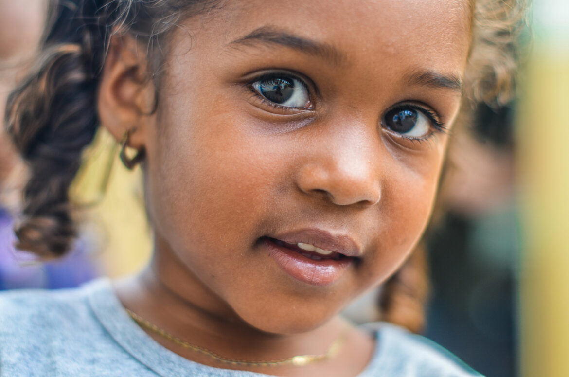 confident child