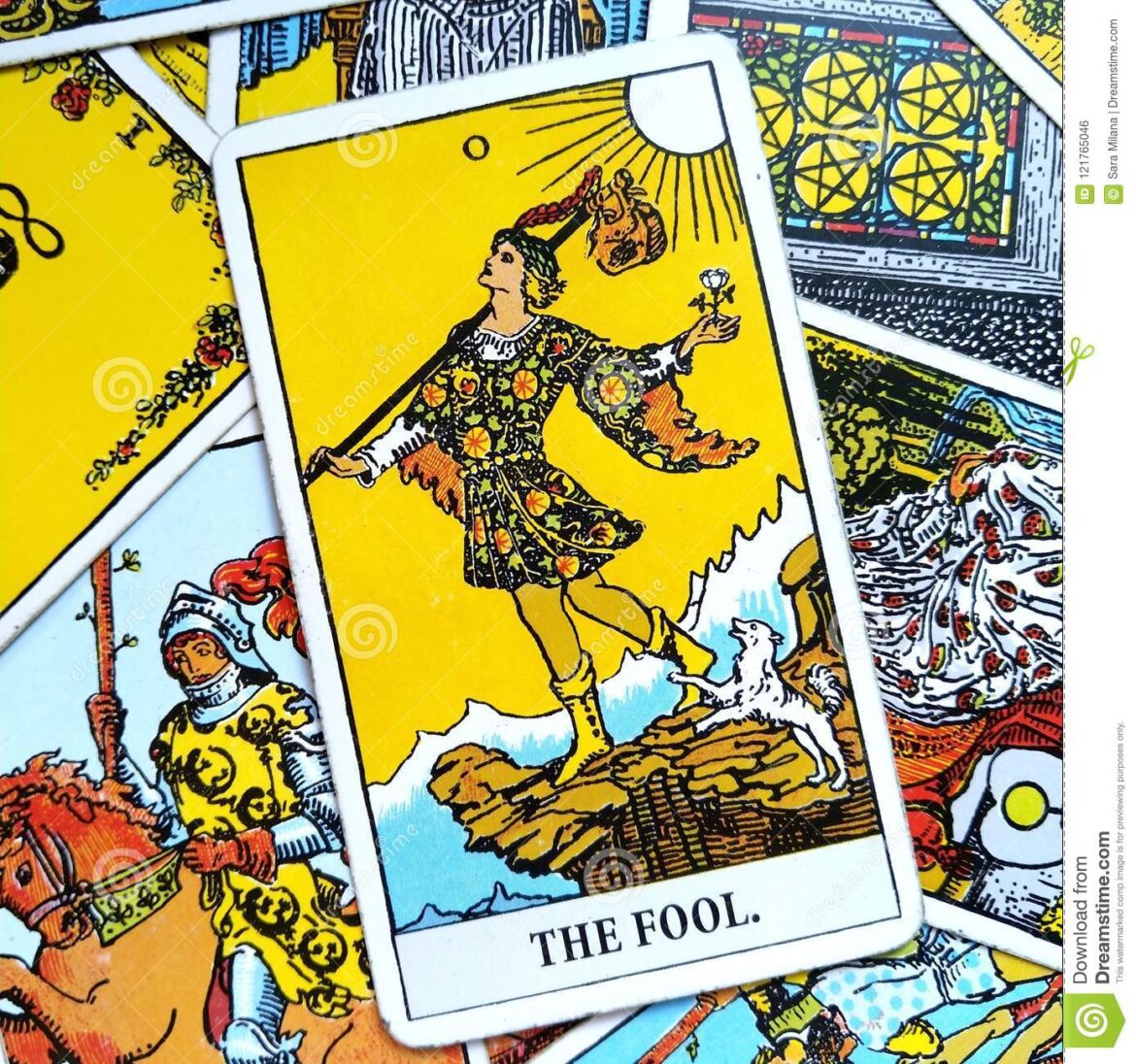 tarot card the fool